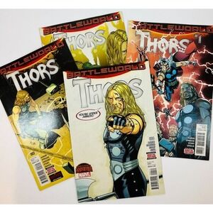 Thors #1-4 Battleworld  Comic Book Set  Marvel‎ Secret Wars Series